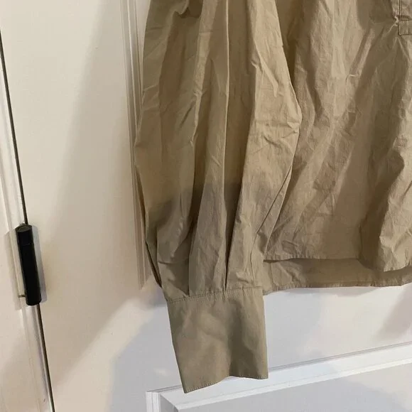 NWT Banana Republic Balloon Sleeve Flowy Double Button Wrist Top - Picture 3 of 5